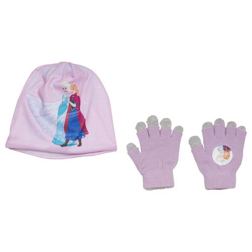Disney Disney Frozen Hat and Glove Set Pink 3-6 Y    3-6 år  kvinde