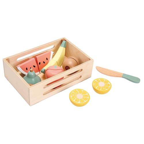 Stoy FSC 100 Frugt Legesæt 3-6 Y WoodenToys Rød  3-6 år  Unisex