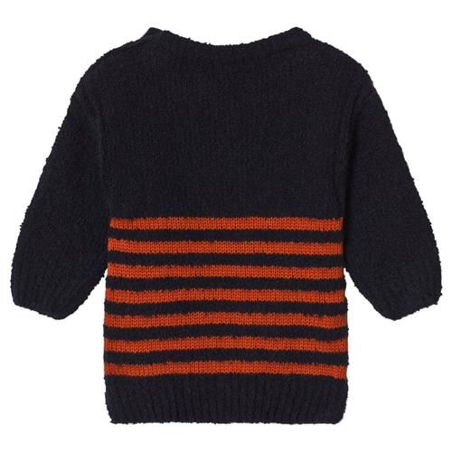 Bobo Choses Striped Sweater Medieval Blue 2-3 Y    2-3 år  Unisex