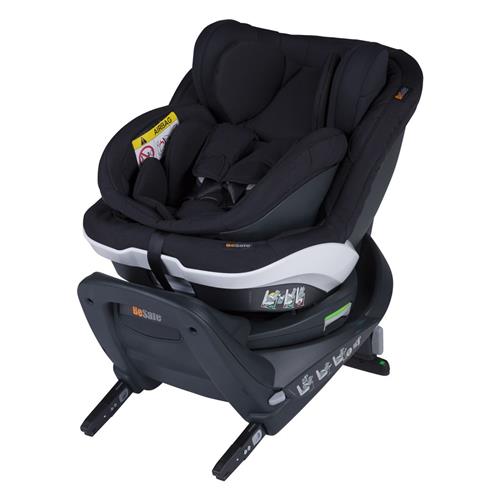 BeSafe iZi Twist B i-Size Car Seat Fresh Black Cab One Size  Sort  One Size  unisex