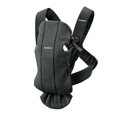 BabyBjörn Mini Bæresele Charcoal Grey/3D Jersey Stroller      Unisex