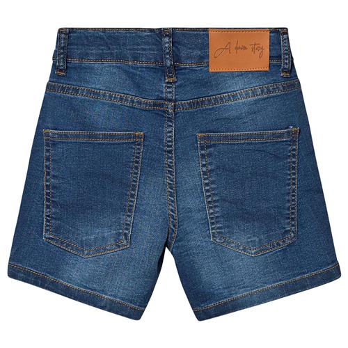 A Denim Story Shorts Blåt 134 cm  Blå  134 cm  mand
