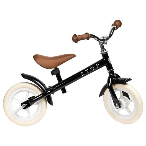 Stoy 10" Vintage Balancecykel Sort 2-4 Y      Unisex