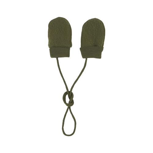 Kuling Vanter I Uldfleece Mosgrøn 62/68 cm  Grøn  62/68 cm  Unisex