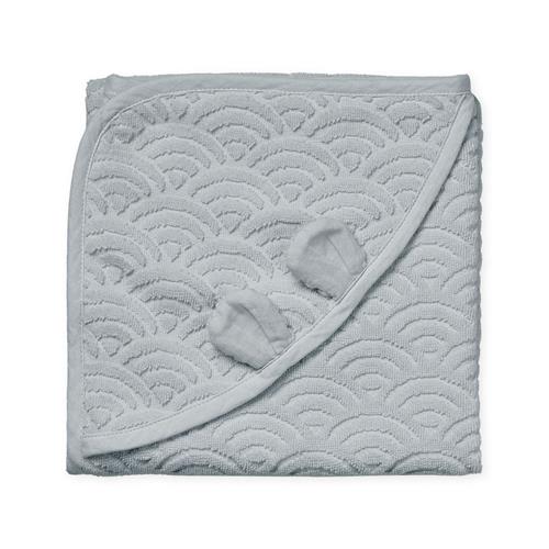 Cam Cam Baby Hættehåndklæde Grå Classic Grey One Size  Grå  One Size  unisex