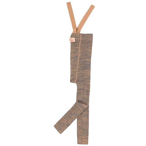 Se Silly Silas GOTS Fodsløse strømpebukserer Charcoaly Brown 3-4 Y  Brun  3-4 år  unisex ved Babyshop