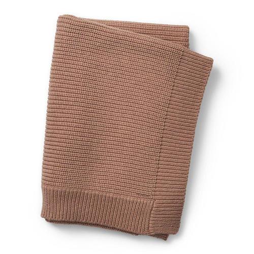 Elodie Strikket Tæppe Rosa One Size    One Size  Unisex