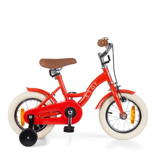 Stoy 12" Vintage Cykel Rød 3-4 Y      Unisex