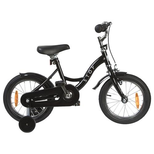 Stoy 14" Classic Cykel Sort 4-5 Y      Unisex