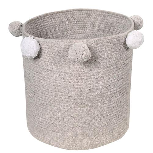 Lorena Canals Bubbly Opbevaringskurv Grå One Size      Unisex