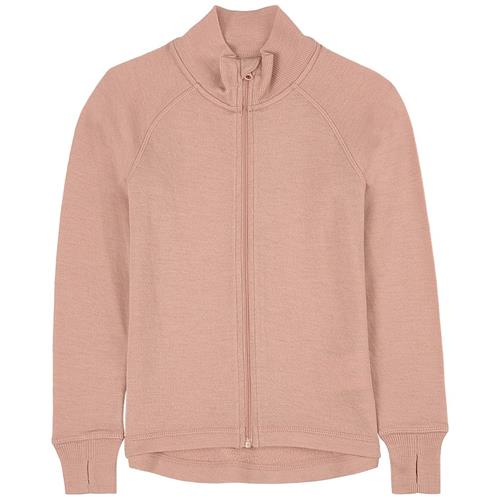 Kuling Lynlås Sweater I Uld Woody Rose 98/104 cm  Lyserød  98/104 cm  Unisex