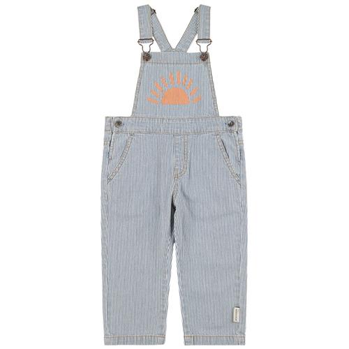Piupiuchick Striped Denim Smaekbukser Blå 12 Months  Blå  12 måneder  Unisex