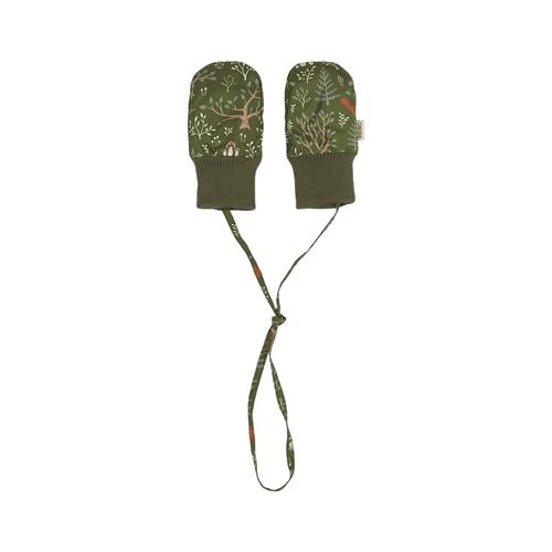 Kuling New Haven Mønstrete Vanter Acorns 74/80 cm  Grøn  74/80 cm  Unisex