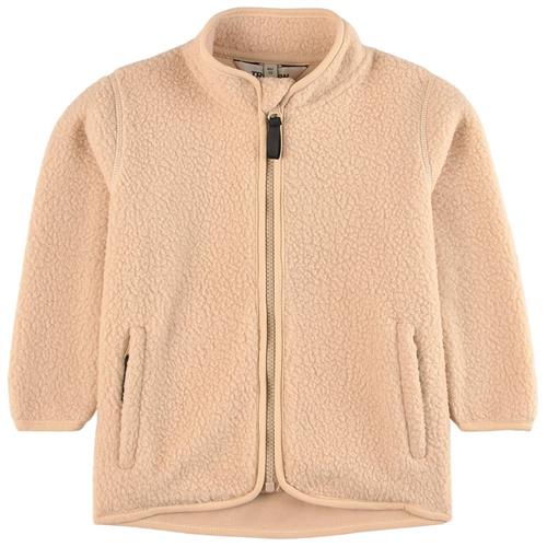 Tretorn Farhult Pile Fleecejakke Fog 134/140 cm  Beige  134/140 cm  Unisex