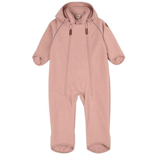 Kuling Livigno Genanvendt Vindfleeceoverall Woody Rose 86 cm  Lyserød  86 cm  Unisex