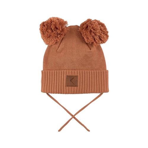 Kuling Prag Strikket Hue Hazelnut 44/46 cm  Brun  44/46 cm  Unisex