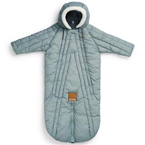 Elodie 2-in-1 Baby Overall Pebble Green 6-12 Months  Blå  6-12 måneder  Unisex
