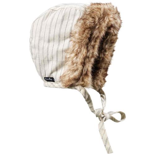 Elodie Foret Babyhue Pinstripe 0-3 Months  Hvid  0-3 måneder  Unisex