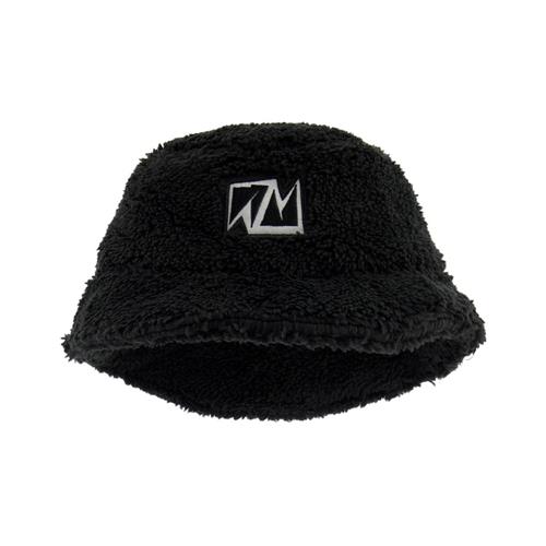NUNUNU Sherpa Logo Bøllehat Sort 1-3 Y  Sort  1-3 år  Unisex