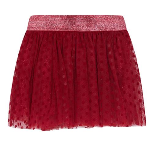 Hust&Claire Nissine Nederdel Teaberry 68 cm  Rød  68 cm  kvinde