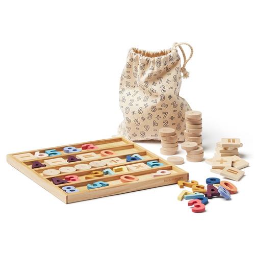 Kid's Concept Calculus board Play Sæt Beige 3-6 Y      Unisex