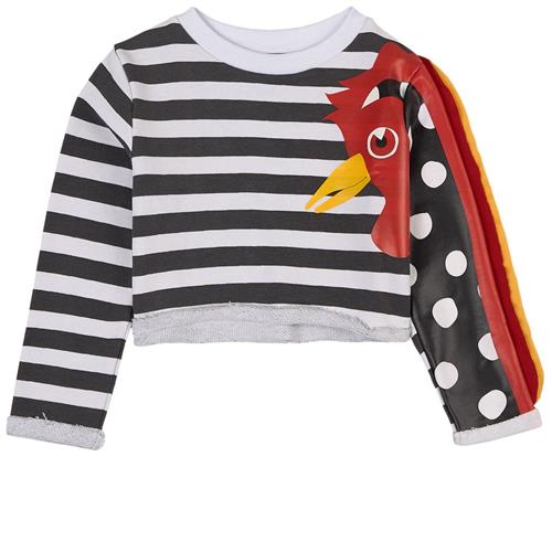 Stella Jean Crop Top Sort 8 Y    8 år  Unisex