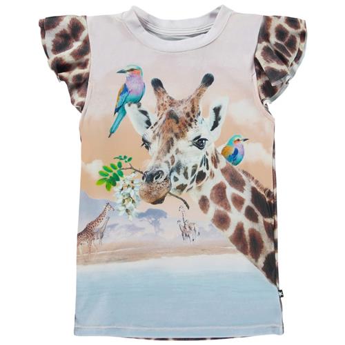 Molo Neona UV-trøje Giraffe 146/152 cm  Brun  146/152 cm  kvinde