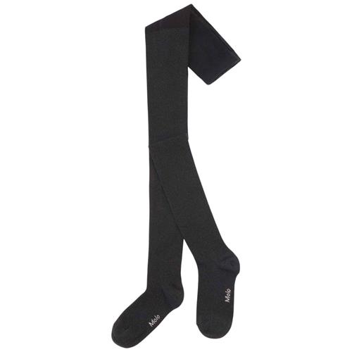 Molo Strømpebukser Med Glitter Sorte 92/98 cm  Sort  92/98 cm  kvinde
