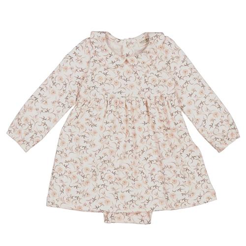MarMar Copenhagen Raya Blomstret Bodykjole Star Flower 6 months  Creme  6 måneder  kvinde
