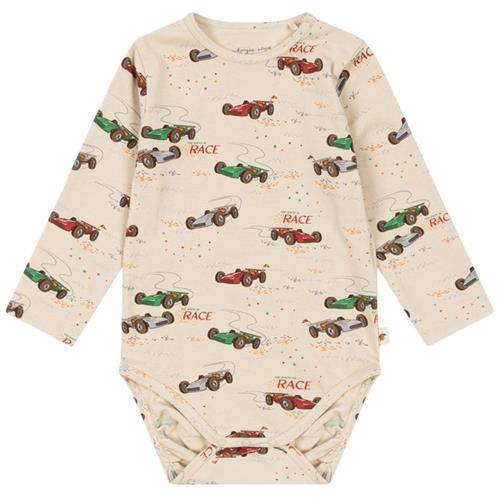 Konges Sløjd Basis Langærmet Krop Grand Prix 9 months  Creme  9 måneder  Unisex