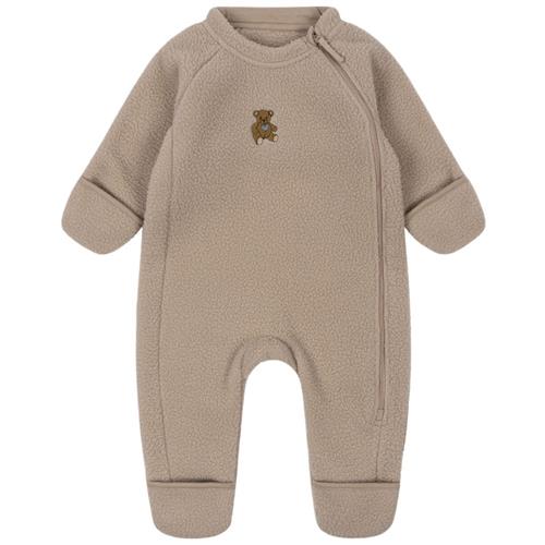 Konges Sløjd Safa Onesie Grs Oxford Tan 12 months  Brun  12 måneder  Unisex