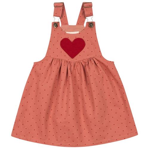 Konges Sløjd Nola Spencer Dress Gots - Mahogany Dot 7-8 Y  Lyserød  7-8 år  kvinde