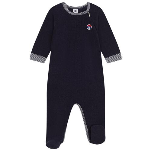 Petit Bateau Sparkedragt Navyblå 3 Months  Marineblå  3 måneder  Unisex