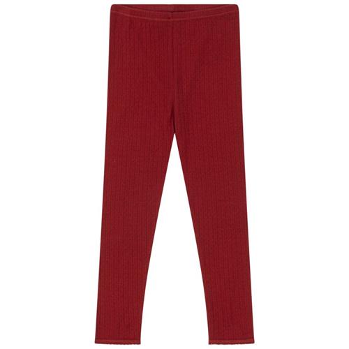 Konges Sløjd Minnie Pants Gots Red Dahlia 9 months  Rød  9 måneder  Unisex