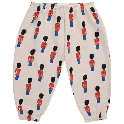 Bobo Choses Little Tin Soldiers Baby Sweatpants Naturhvid 18 months  Creme  18 måneder  Unisex