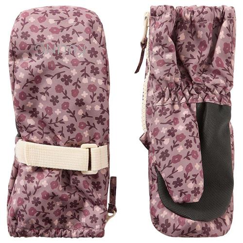 Kuling Tallinn Blomstrede Vanter Lilac Flower 4-6 Y  Lilla  4-6 år  kvinde