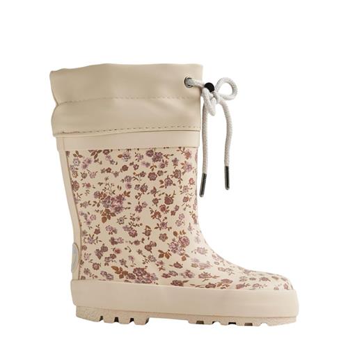 Wheat Blomstrede Forede Gummistøvler Rose Flowers 30 EU  Lyserød  30 EU  Unisex