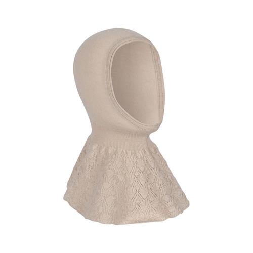 Konges Sløjd VALKAN FULL HELMET Elefanthue ALMOND MIX 3-6 months  Brun  3-6 måneder  Unisex