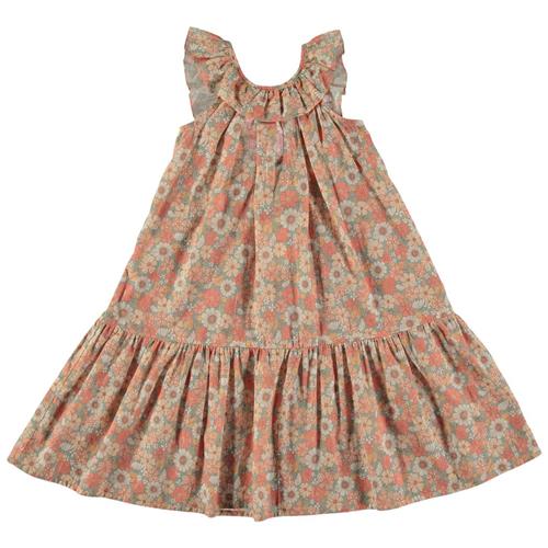 Tocoto Vintage Blomstret Kjole Lyserød 10-11 Y  Lyserød    kvinde