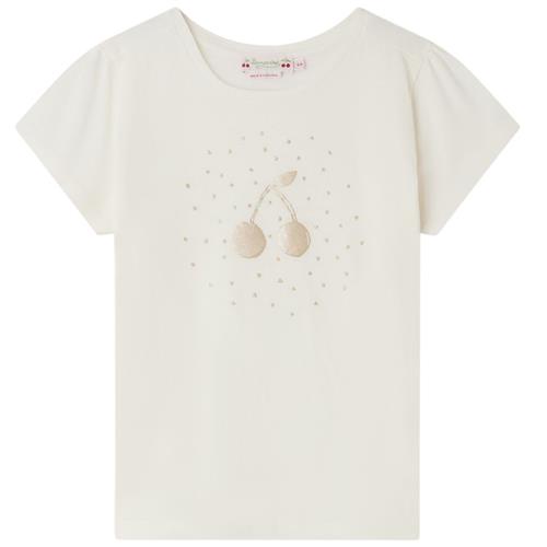 Bonpoint Capricia T-Shirt Cremefarvet 4 Y  Creme  4 år  kvinde