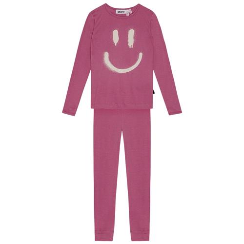 Molo GOTS Lue Pyjamas Dark Rose 116 cm  Lyserød  116 cm  Unisex