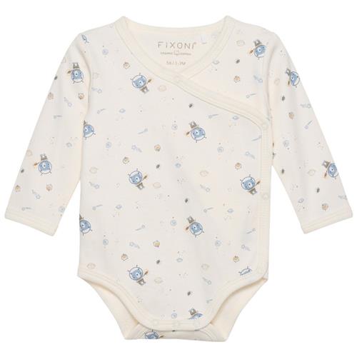Fixoni Mønstret Wrap Body Ashley Blue 44 cm  Blå  44 cm  Unisex