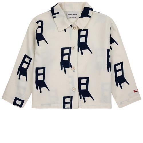 Bobo Choses Have A Seat Baby Skjorte Naturhvid 9 Months  Creme  9 måneder  Unisex
