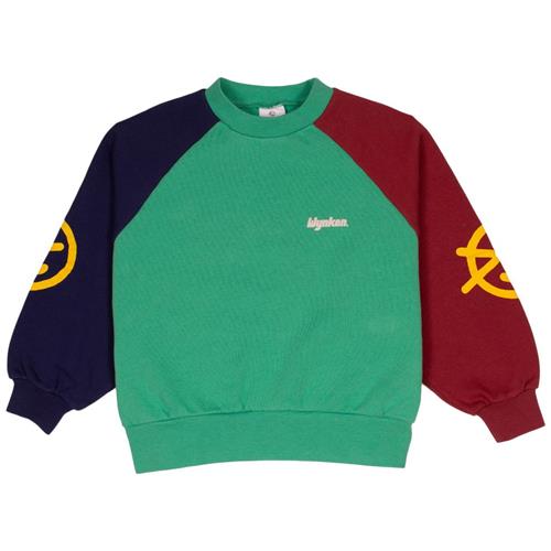 Wynken Logo Sweatshirt Grøn 8 Y  Marineblå  8 år  Unisex