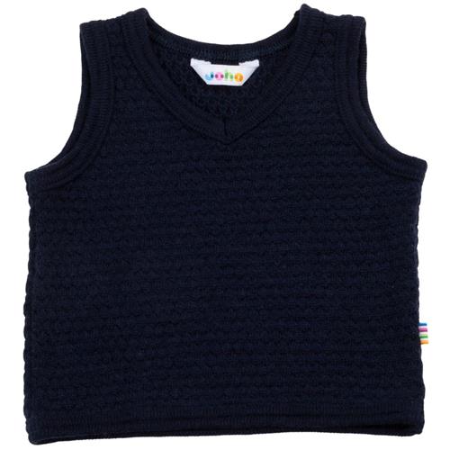Joha Slipover Sweater i Navy 110 cm  Marineblå  110 cm  Unisex