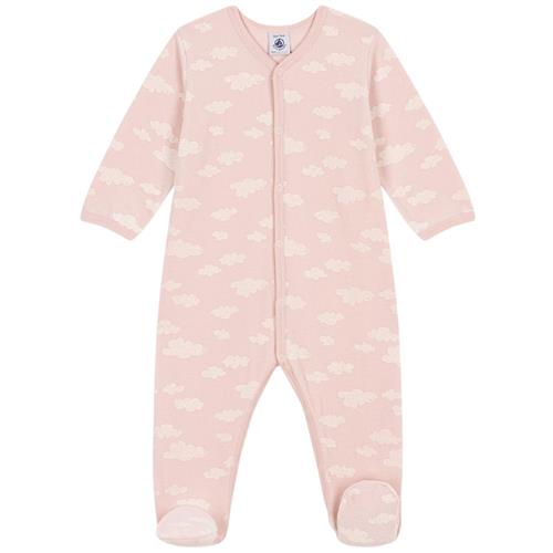 Petit Bateau Mønstret Sparkedragt Lyserød 12 Months  Lyserød  12 måneder  kvinde