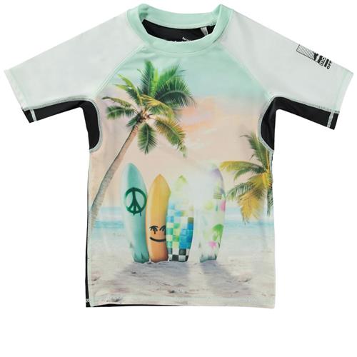 Molo Neptune UV-trøje Sunrise Surfer 86/92 cm  Creme  86/92 cm  Unisex