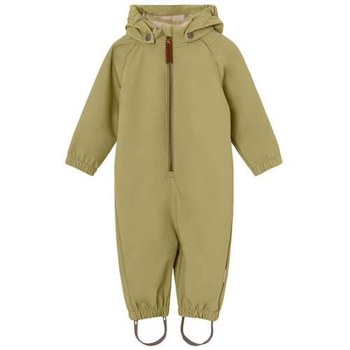Mini A Ture Arno Softshell-overall Boa Green 3 Y  Grøn  3 år  Unisex
