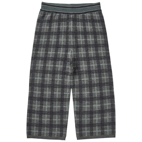 FUB Tjek bukser i Grey Melange 140 cm  Grå  140 cm  Unisex