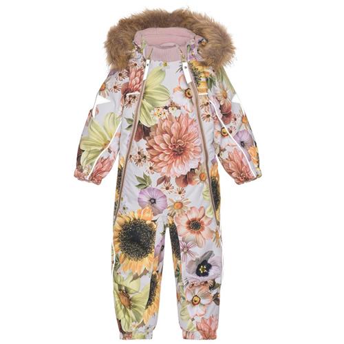 Molo Pyxis Baby Dragtedragt Retro Flowers 92 cm  Lyserød  92 cm  kvinde